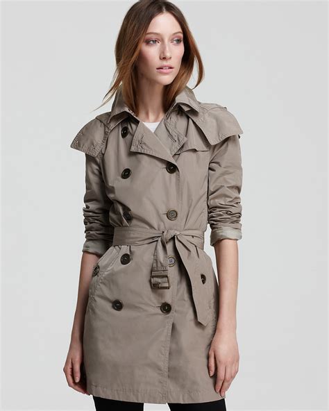 womens burberry raincoat with hood|burberry raincoat outlet.